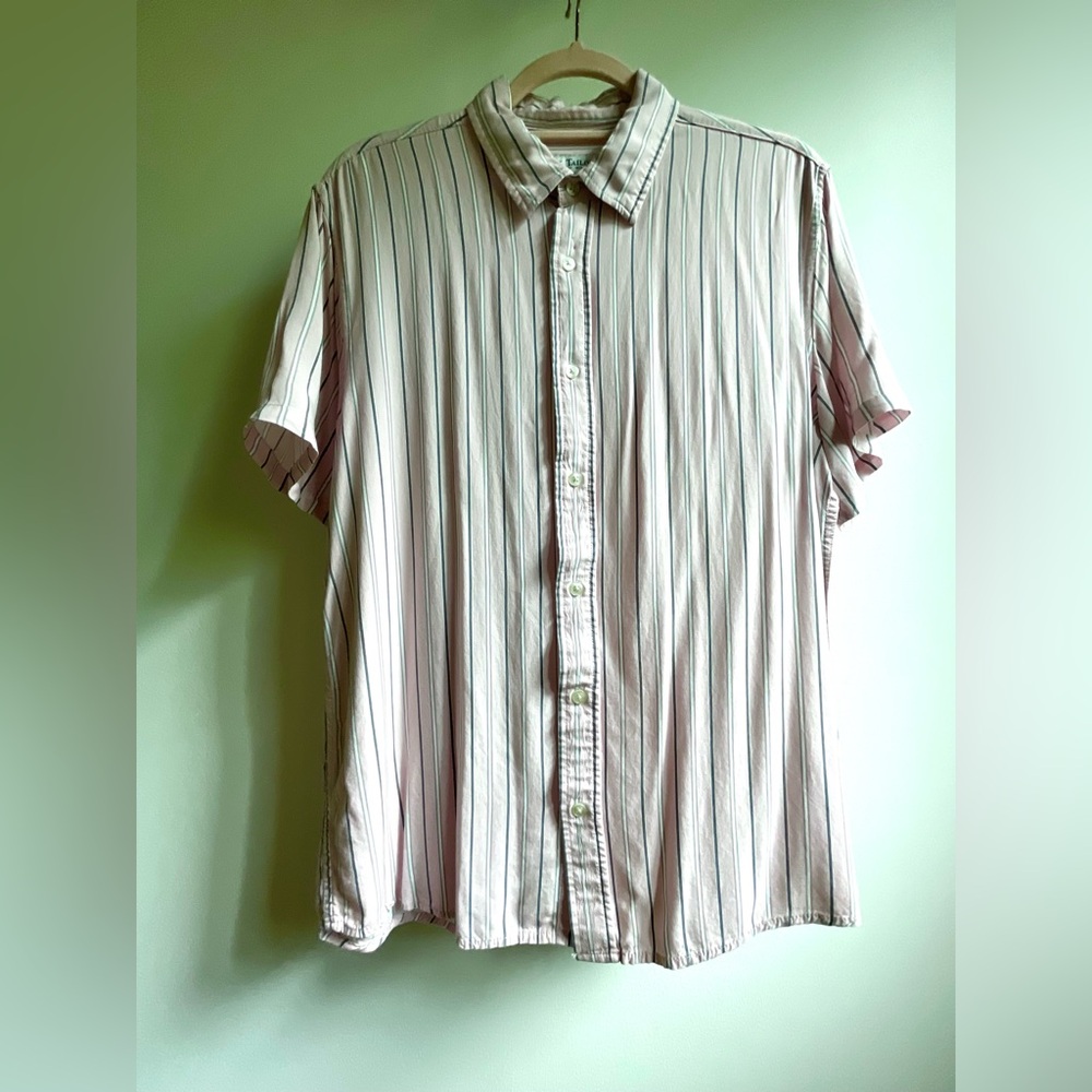 Jack Tailor Striped Button Up Size Medium - Picture 6 of 11